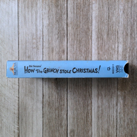 Dr Seuss how the Grinch stole Christmas VHS vintage - Picture 2 of 4